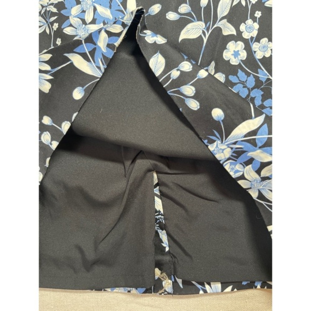 Talbots Petite Floral A-Line Skirt 14P timeless romantic cottagecore office mod - Picture 9 of 11